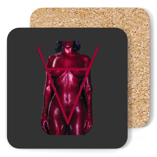 Discover Doja Cat Bloody Demon Coasters, Dojas Coasters, Doja Cat The Scarlet Tour 2023