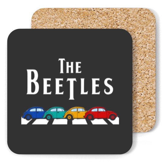 Discover Classic Vintage Buggy Car The Beetles Old Bugs Lov Coasters