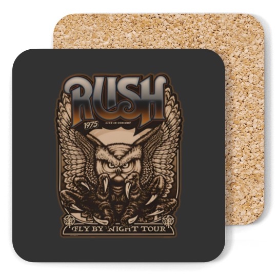 Discover Rush Band Unisex Softstyle Coasters