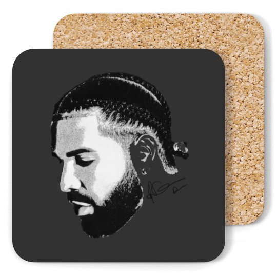 Discover Vintage Drake Rap Coaster Merch