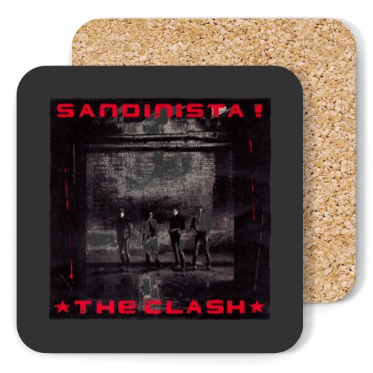 Discover The Clash - Sandinista / Unisex Cotton Coasters