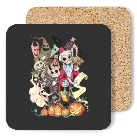 Discover Nightmare Nightmare Before Christmas Coasters
