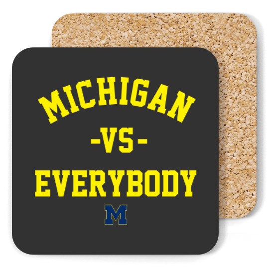 Discover Roman Wilson Michigan Vs Everybody Coasters, Coasters