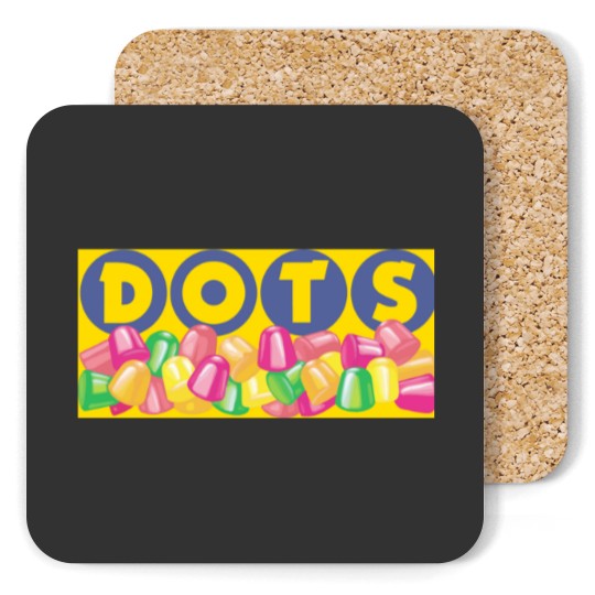 Discover Dots Candy Gumdrops Coasters