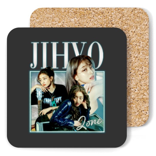 Discover Jihyo Kpop Coasters, Zone Album Coasters