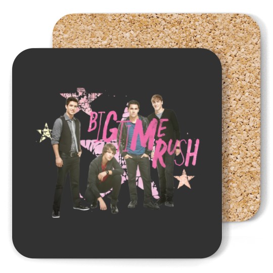 Discover Vintage Big Time Rush Star Coasters, Can't Get Enough Coasters, Big Time Rush Tour Coasters