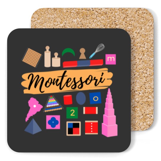 Discover Montessori Teacher Gift Coaster