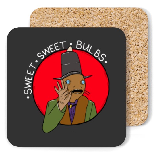 Discover Trout Mask Replica Graphic Design Coasters
