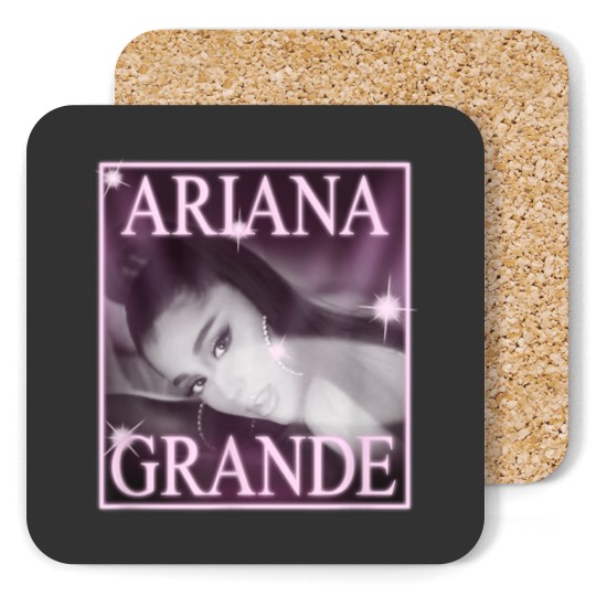 Discover Ariana Thank U, Next Homage Coasters, Ariana Unisex Coasters