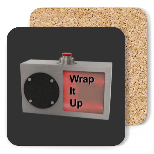 Discover It's The Wrap It Up Box! Coasters Clock Coasters