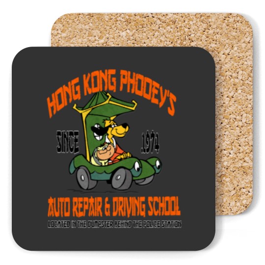 Discover Hong Kong Phooey's Auto Repair _amp_ Driving School Coasters