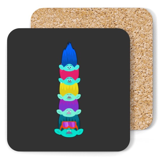 Discover BroZone Sticker Coasters
