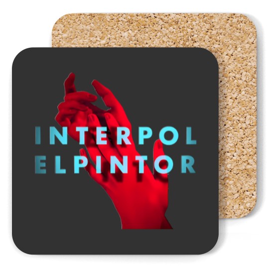 Discover Interpol El Pintor Album Indie Logo Coasters