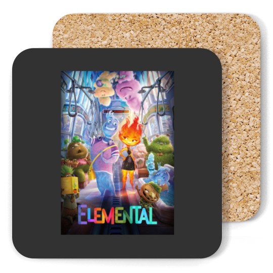 Discover Elemental Essential Coasters Elemental MOVIE lover