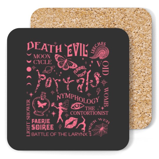 Discover Portals Tour 2024 Double Sided Melanie Martinez Coasters