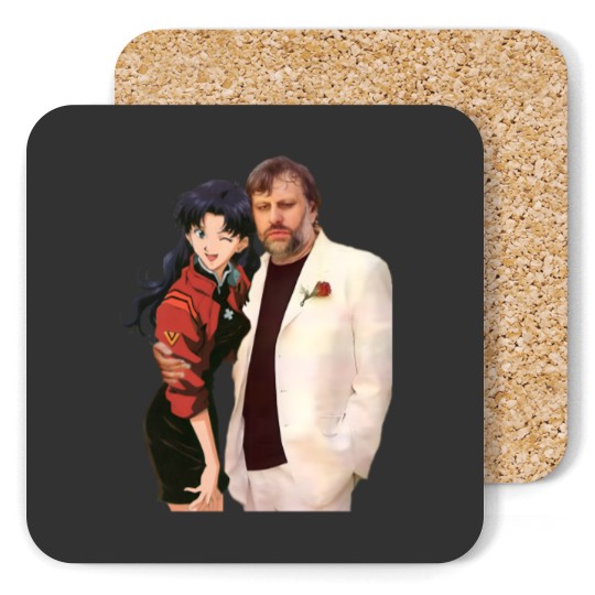 Discover Slavoj Zizek With Waifu Coasters