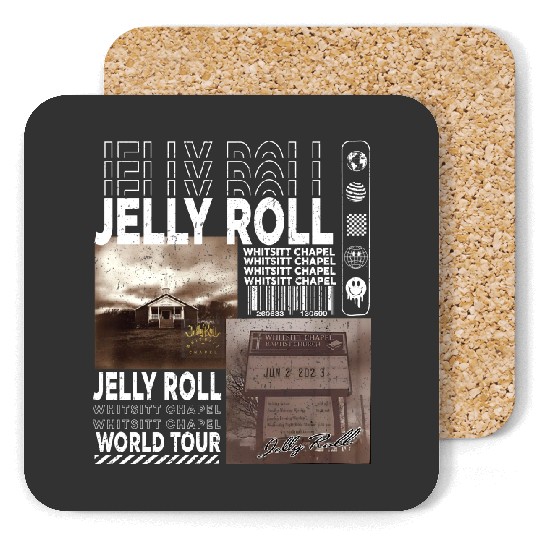 Discover Jelly Roll Music Coasters, 90s Y2K Merch Vintage Jelly Roll