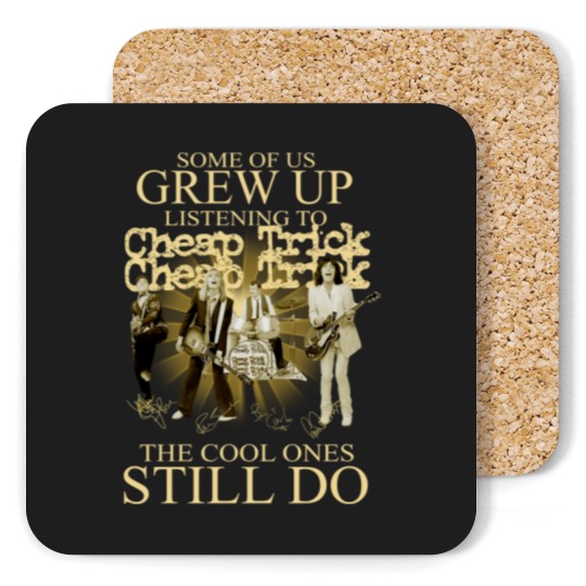 Discover Vintage  Trick Coasters,  Trick The Cool Ones Still Do Coasters