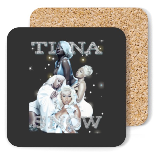 Discover Tina Snow Megan Thee Stallion Unisex Heavy Cotton Coasters