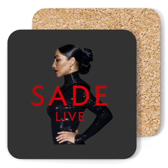 Discover Rare! Sade Adu Live In Concert Cotton Black All Size Men Women Coasters