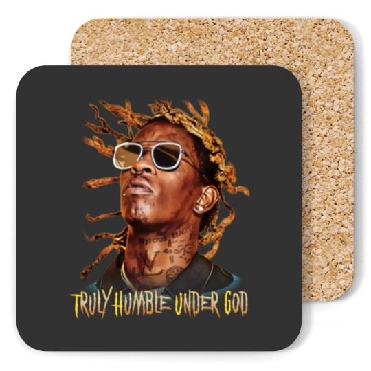 Discover Young Thug Coasters Jeffery Williams Free Thugger Rap Coasters
