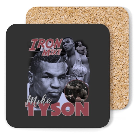 Discover Vintage Iron Mike Tyson Coasters