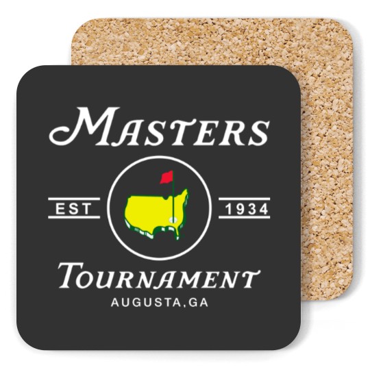 Discover The Masters Tournament Est.1934 Augusta National Golf Club Coasters