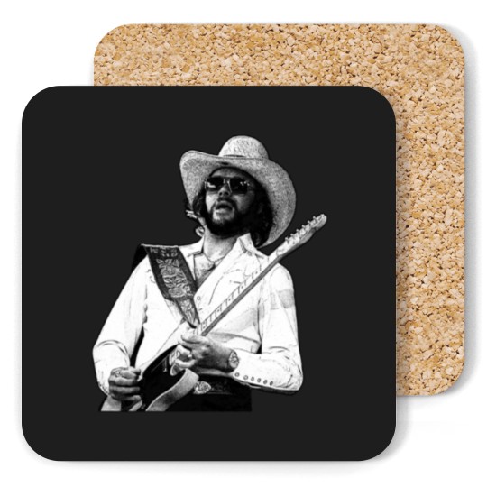 Discover Hank Williams jr. Retro - Hank Williams Jr - Coasters