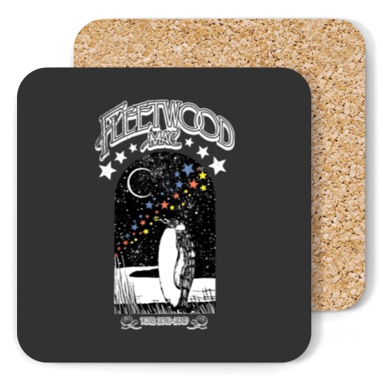 Discover Fleetwood Mac Penguin Portrait, Tour 2018-2019 White Coasters