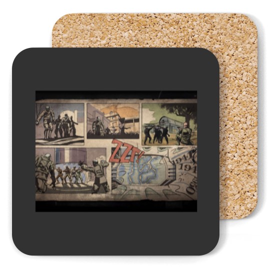 Discover Kino Der Toten COD Zombies Comic Loading Screen Coaster