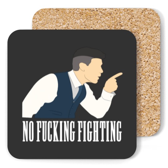 Discover No ing fighting! Tommy Shelby cartoon Coasters
