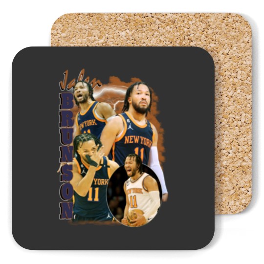 Discover Jalen Brunson Coasters, Basketball Coasters
