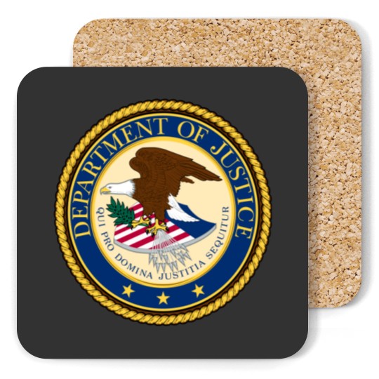 Discover DEPT. OF JUSTICE Coasters
