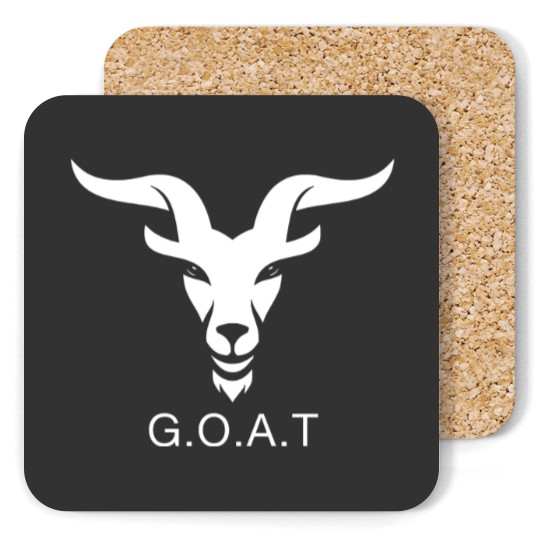 Discover G.O.A.T Coaster for Greatest of All Time Fans
