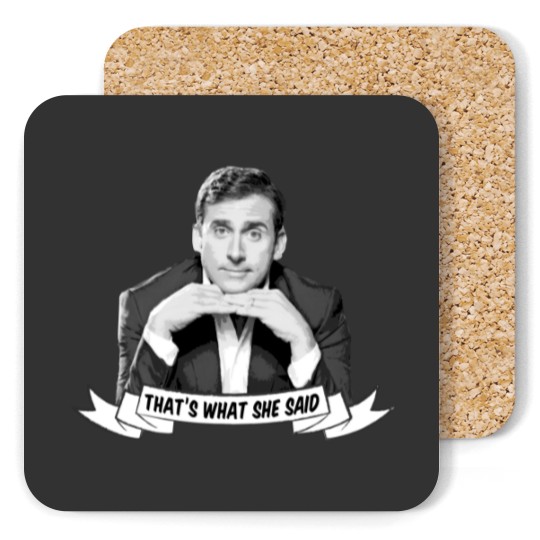 Discover That's what she said Coasters | Michael Scott Coasters | The Office