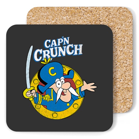 Discover Vintage Crunch Cereal Coasters Coasters