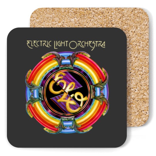 Discover Electric Light Orchestra ELO Rock Black Unisex Size Coasters