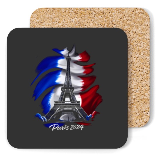Discover Paris 2024 Olympics Coaster for Vacation Memories