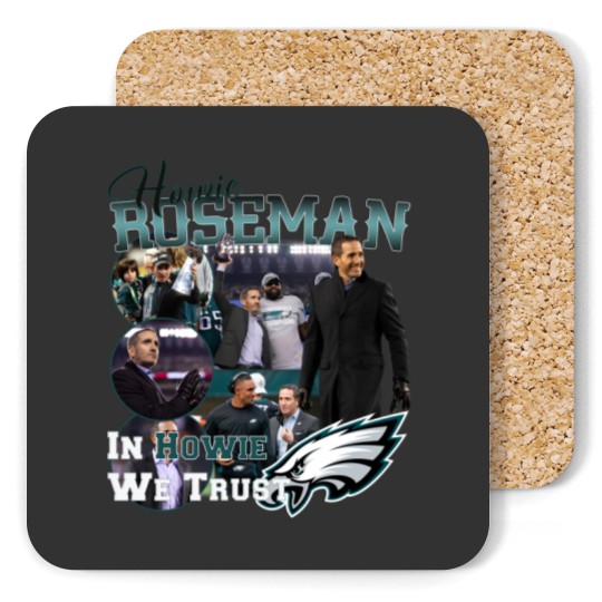 Discover Howie Roseman "In Howie We Trust" Coasters