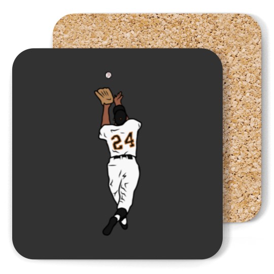 Discover Willie Mays "The Catch" Coasters