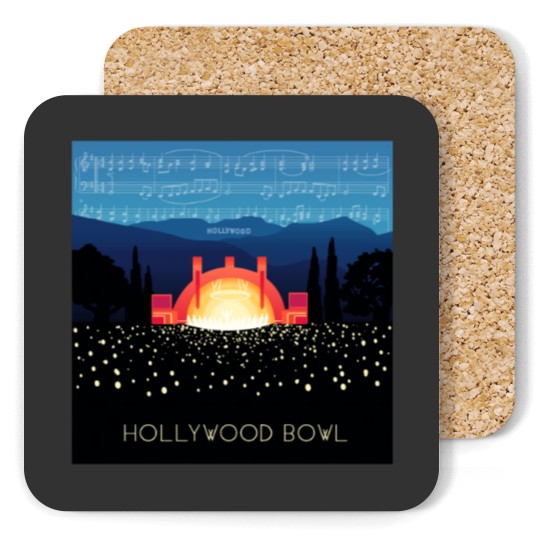 Discover Hollywood Bowl Variant 2 Coasters