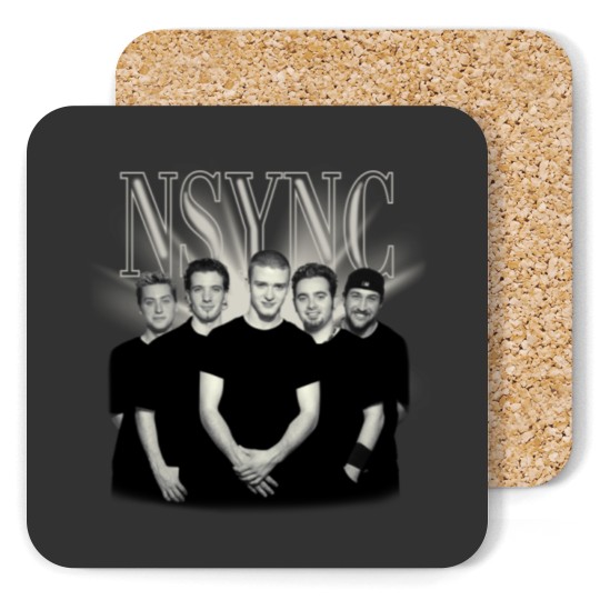 Discover Vintage Y2k NSYNC Coasters, 90s Boy Band Coasters, NSYNC Eras Coasters