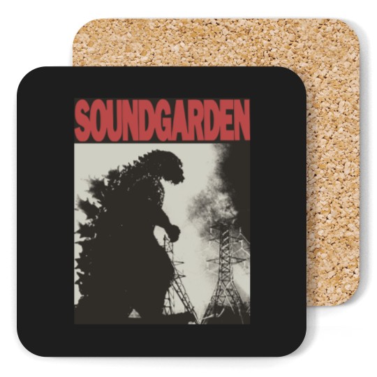 Discover Vintage Soundgarden Coasters - Rock Music Coasters - Chris Cornell