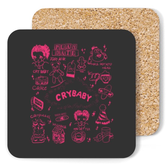 Discover Melanie Martinez Crybaby Coasters