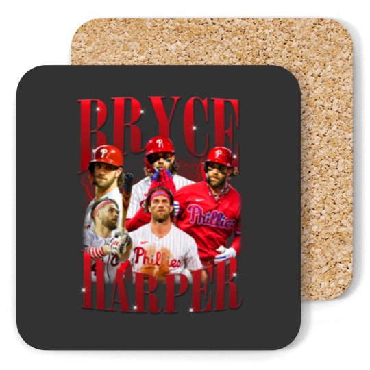 Discover BRYCE HARPER Vintage Coasters, Bryce Harper Homage Coasters