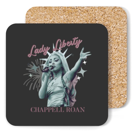 Discover Chappell Roan Coasters | Gov Ball Lady Liberty | Statue of Liberty Drag