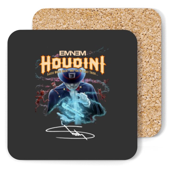 Discover Eminem Houdini Guess Whos Back And For My Last Trick Coasters