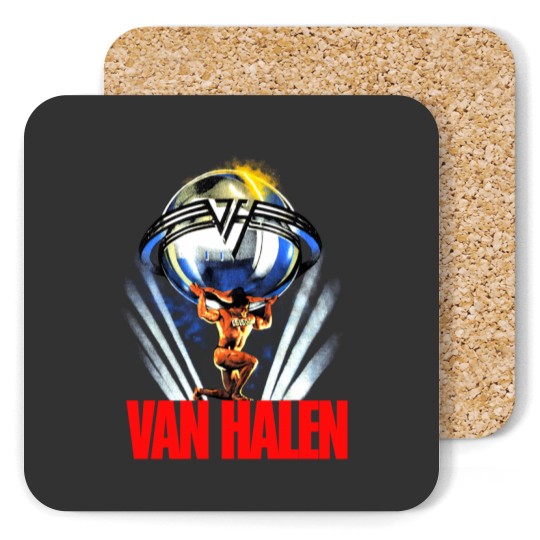 Discover Vintage van 5150 86 tour paper thin Coasters