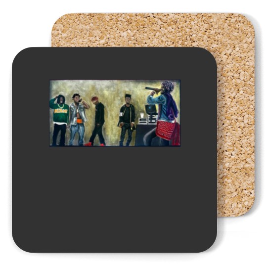 Discover 2016 FRESHMAN CYPHER Coasters vintage rap Coasters