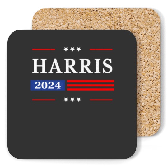 Discover Kamala Harris 2024 Coasters, Kamala Harris  President 2024 Coasters
